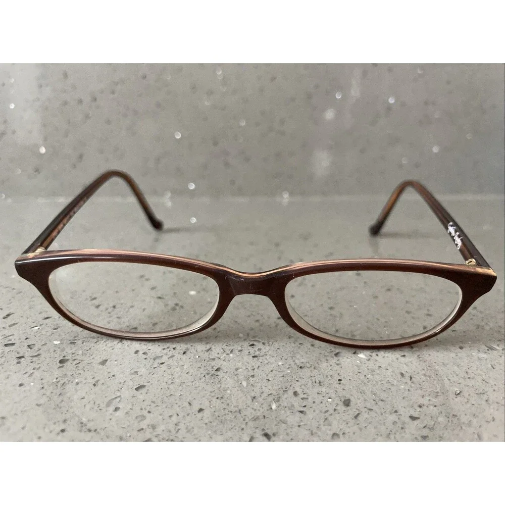 Cynthia Rowley CR67  BRN Brown Eyeglasses Frames ONLY 49 17 140 Italy full rim
